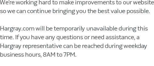 We’re working hard to make improvements to our website so we can continue bringing you the best value possible. Hargray.com will be temporarily unavailable during this time. If you have any questions or need assistance, a Hargray representative can be reached during weekday business hours, 8AM to 7PM.
